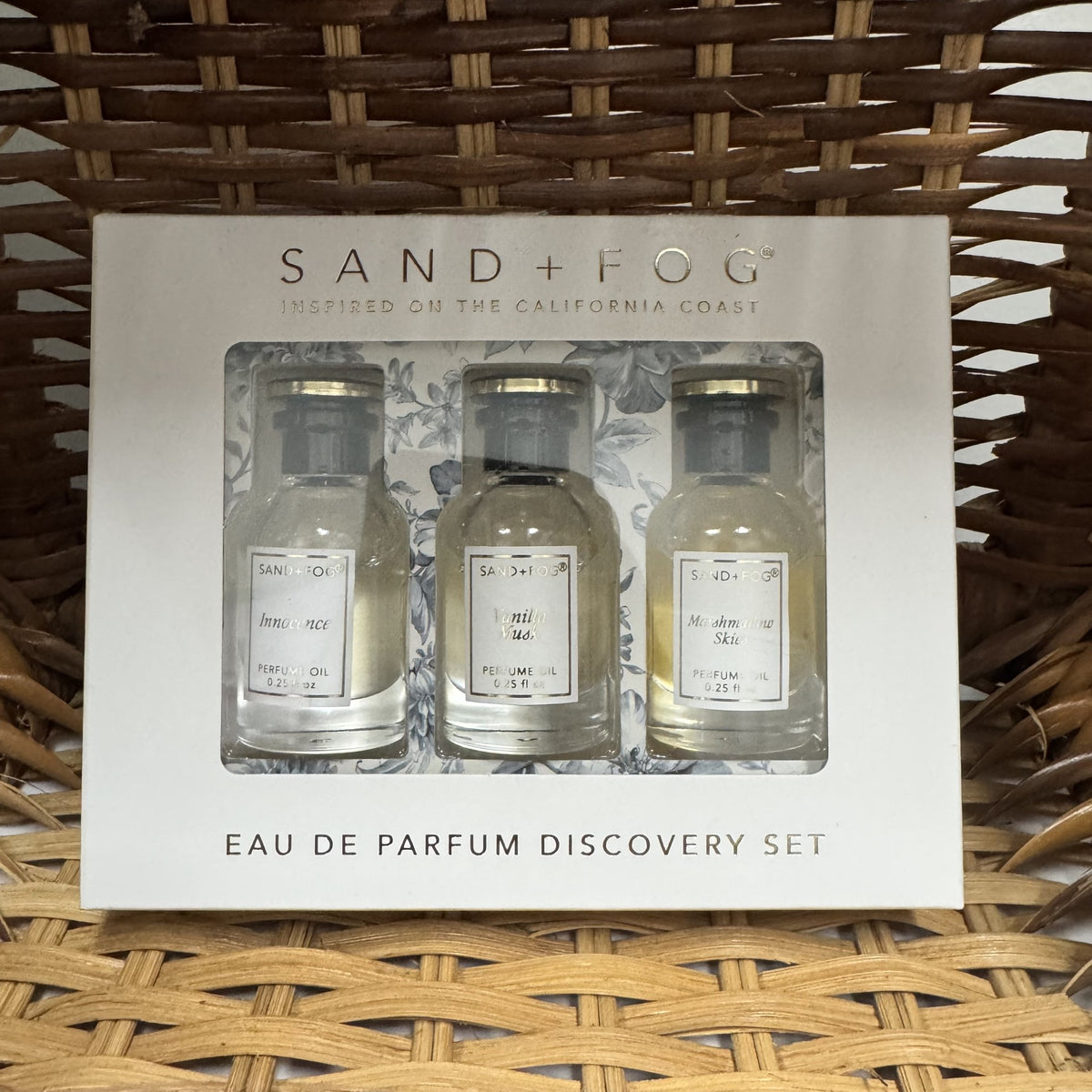 Sand + Fog Eau de Parfum Discovery Set | 3-Piece Perfume Oil Collection