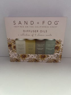 Sand & Fog Diffuser Oils 4‑Pack (0.33 fl oz each)