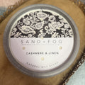 Sand + Fog Natural Wax Blend Candle Cashmere & Linen