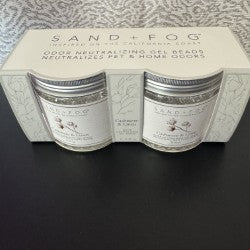 Sand + Fog Odor Neutralizing Gel Beads Cashmere & Linen 9.35 oz 2-Pack