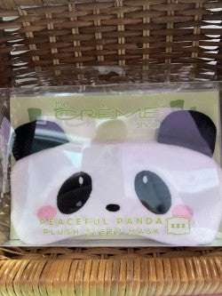 The Crème Shop Peaceful Panda Plush Sleep Mask