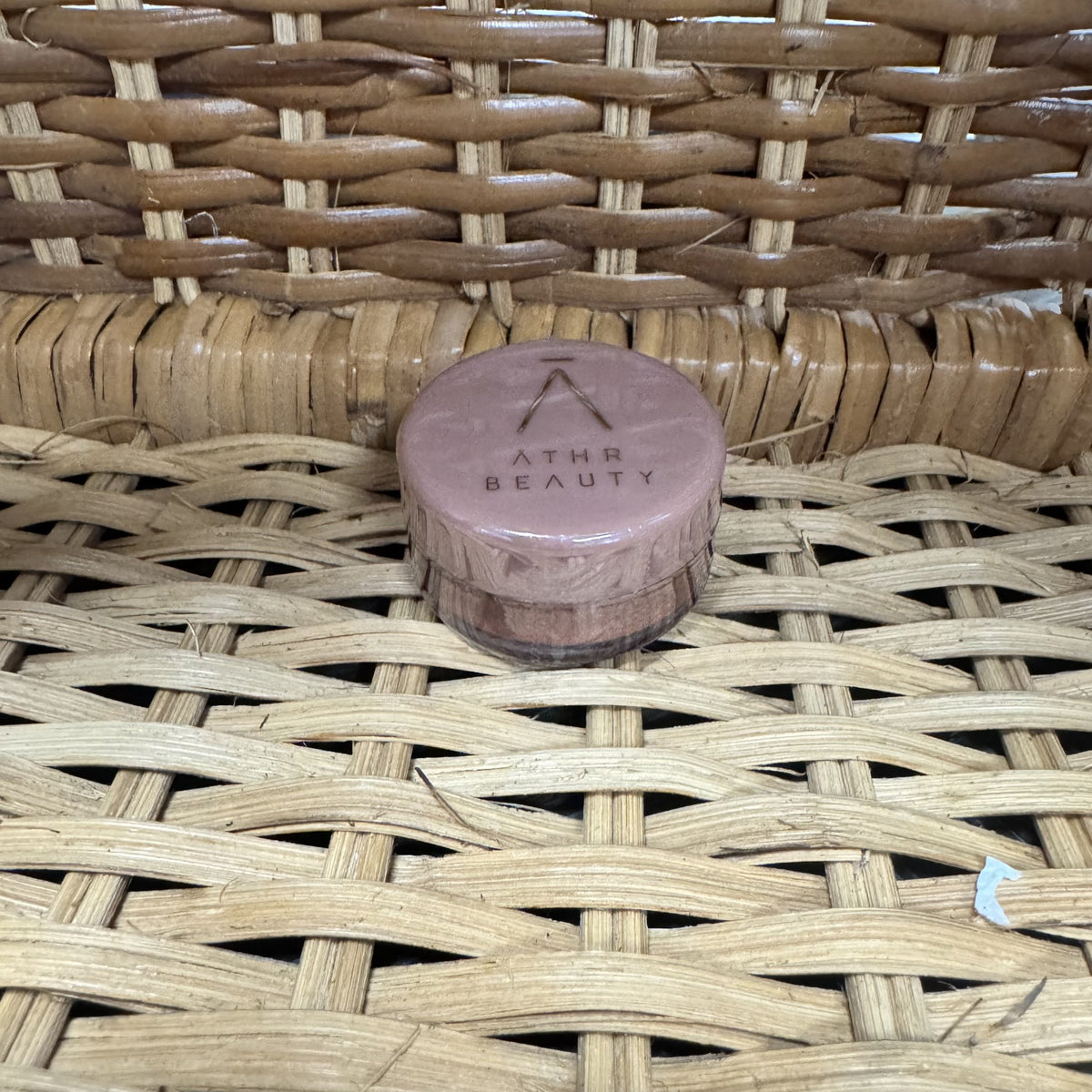 ATHR Beauty Rose Quartz Crystal Gemstone Highlighter Mini