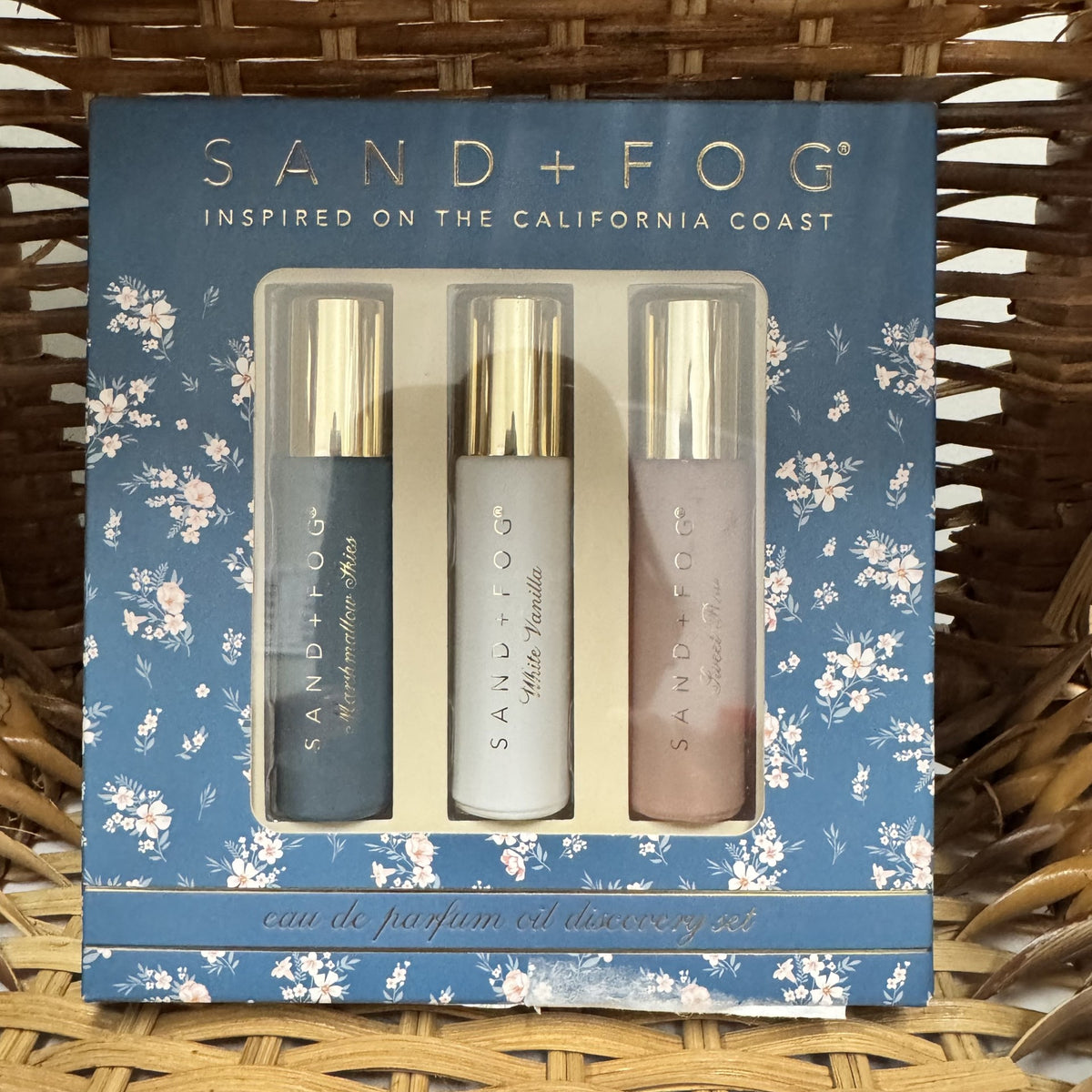 Sand + Fog Fragrance Discovery Collection | 3-Piece Perfume Oil Set