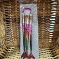 Mermaid Tail Makeup Brush Set (3-Piece)