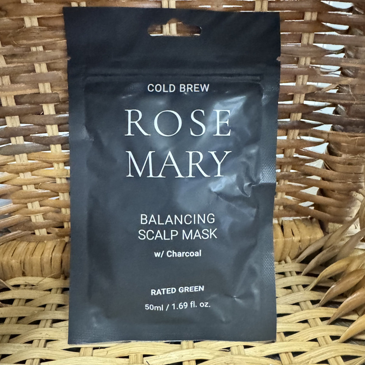 Rated Green Rosemary Cold Brew Balancing Scalp Mask with Charcoal 50ml