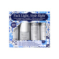Kenra Professional Pack Light, Style Right Travel Set | 4-Piece Styling Essentials Kit