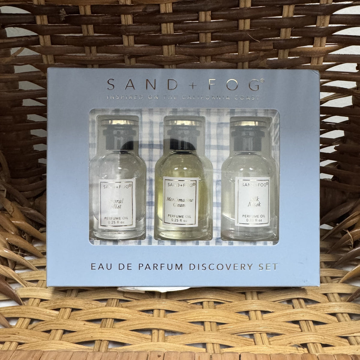 Sand + Fog Eau de Parfum Discovery Set | 3-Piece Perfume Oil Collection