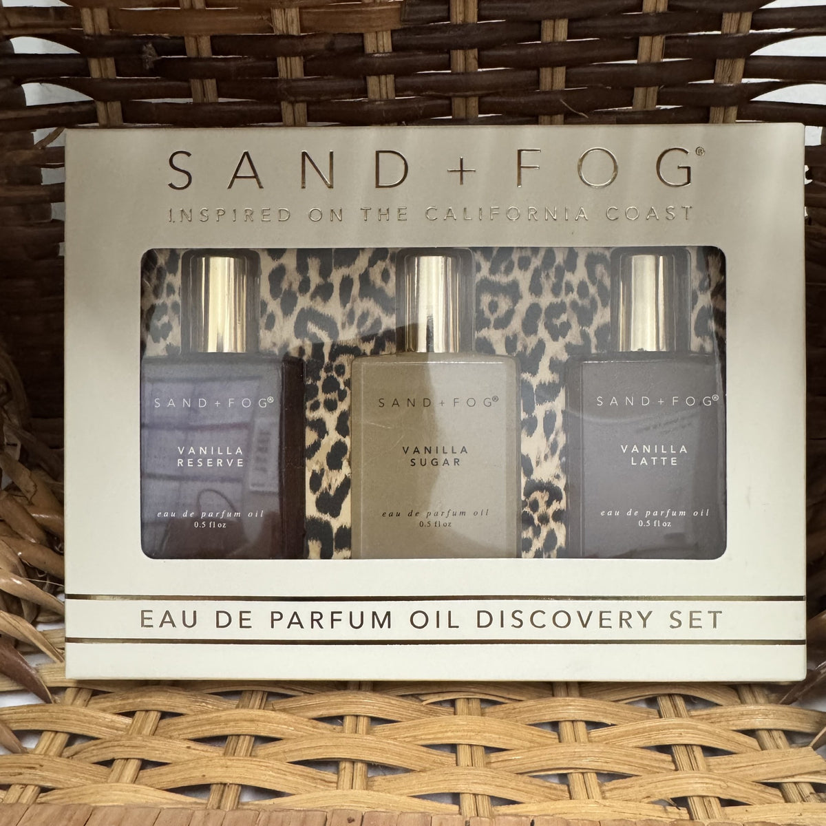 Sand + Fog Fragrance Discovery Collection | 3-Piece Perfume Oil Set