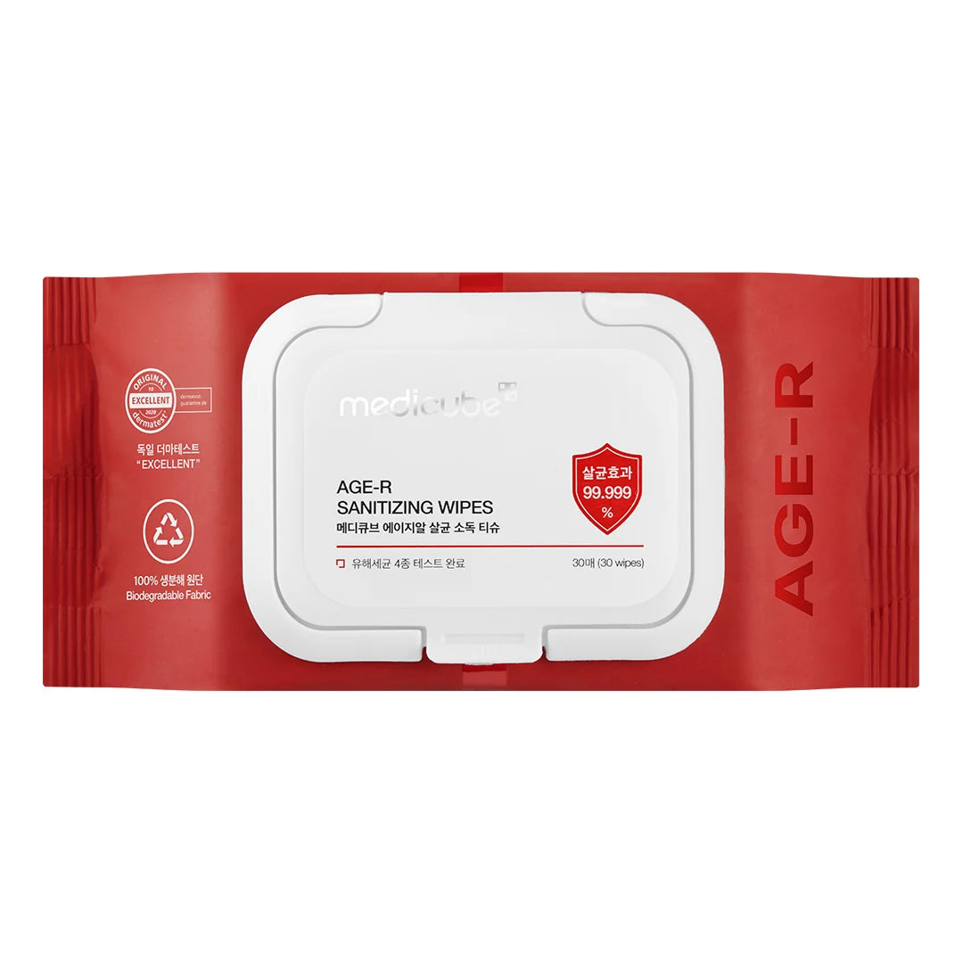 Medicube Age‑R Device Cleaning Wipes – 30 Wipes