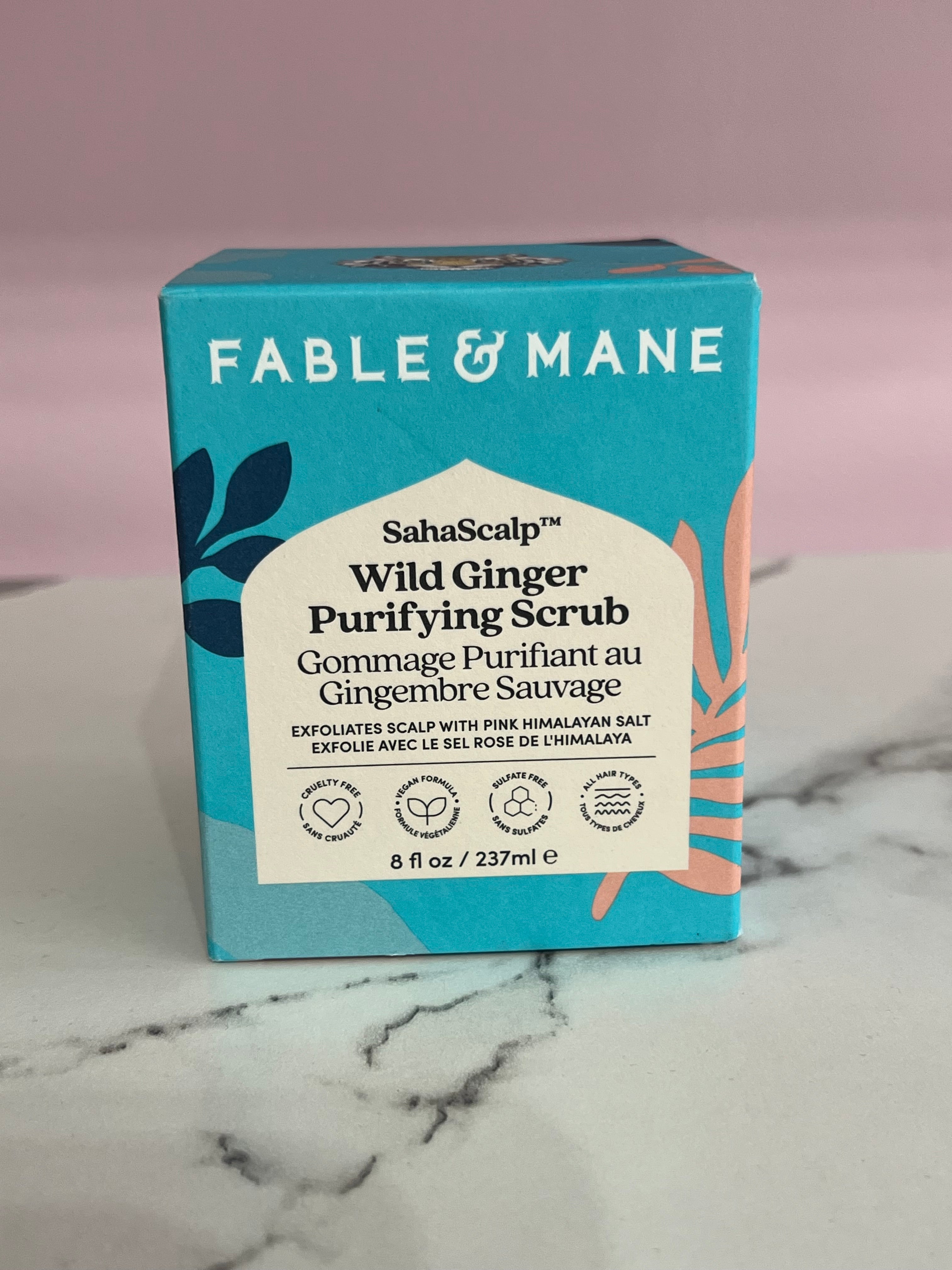 Fable & Mane SahaScalp™ Wild Ginger Purifying Scrub