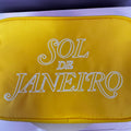 Sol de Janeiro Yellow Quilted Makeup Bag