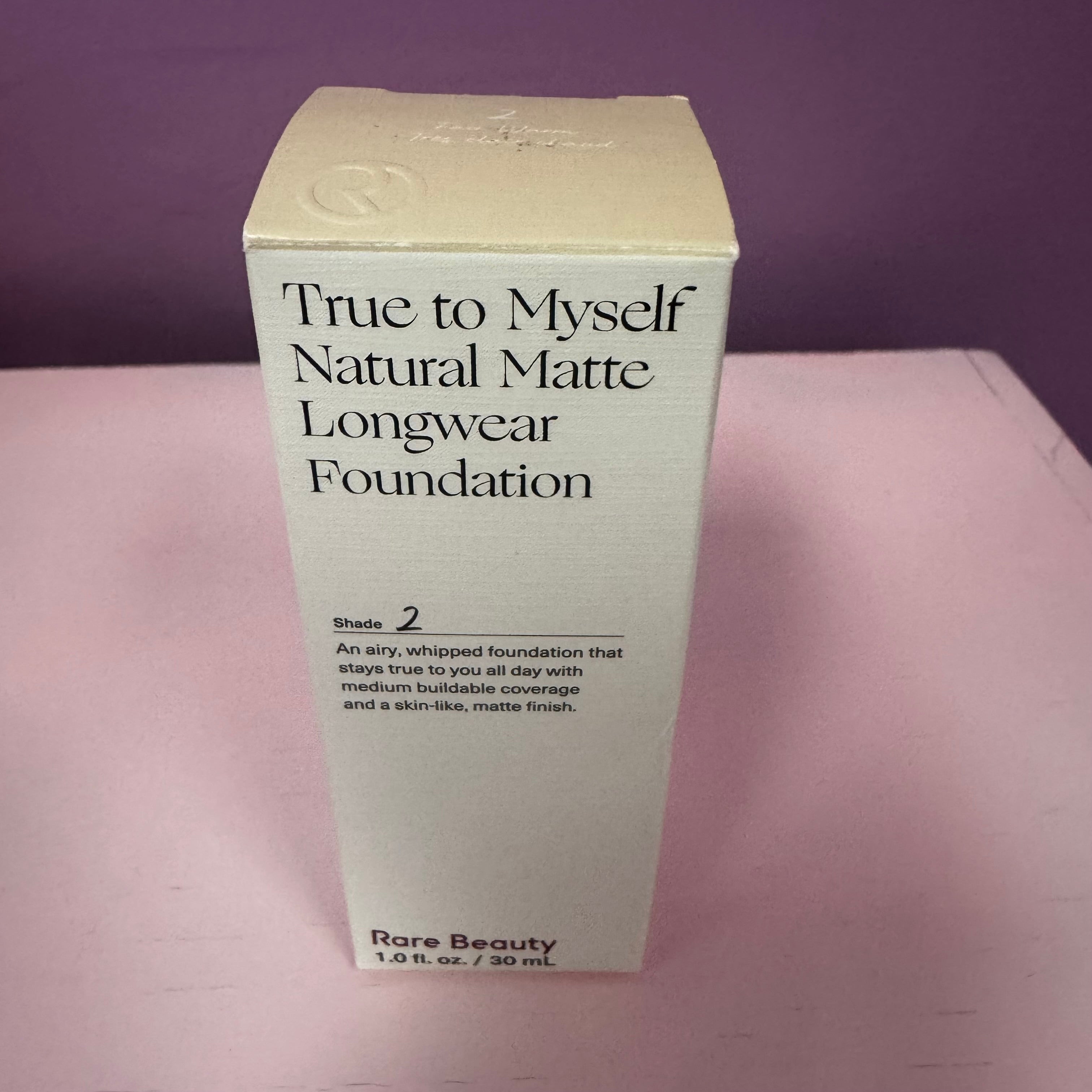 Rare Beauty True To Myself Natural Matte Longwear Foundation — 2 Fair Warm (1.0 fl oz)