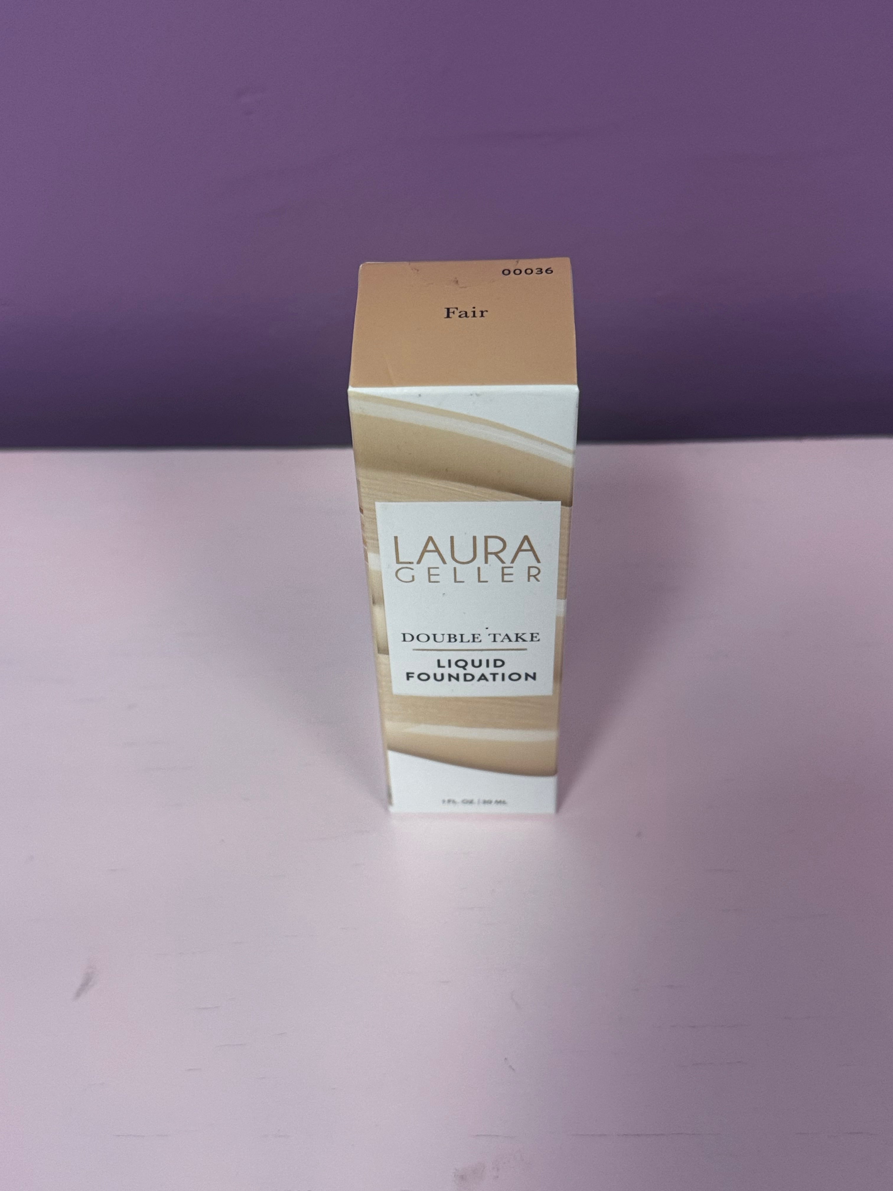 Laura Geller Double Take Liquid Foundation (1 fl oz / 30 mL, Fair 00036).