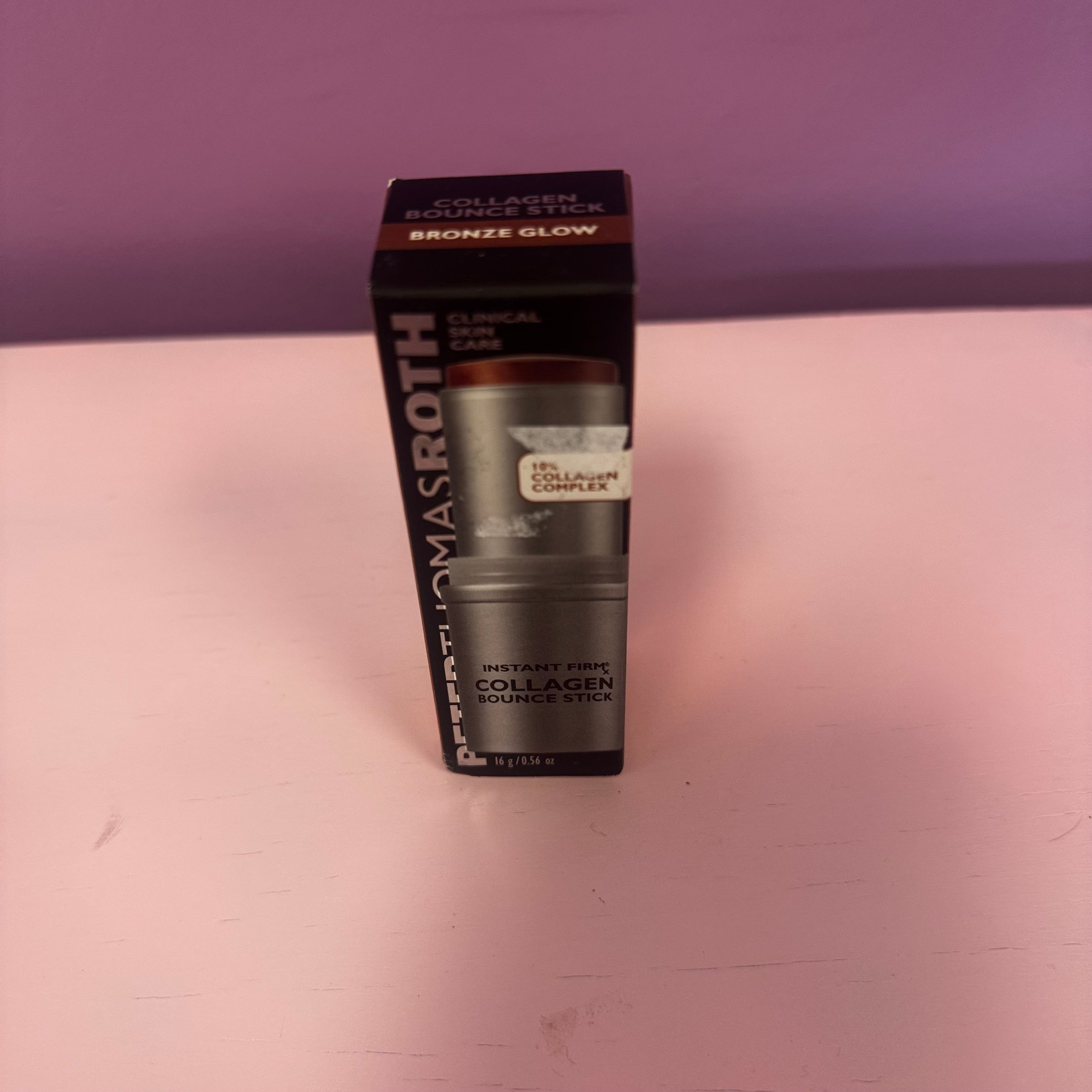 Peter Thomas Roth Instant Firm Collagen Bounce Stick in Bronze Glow (16 g / 0.56 oz).