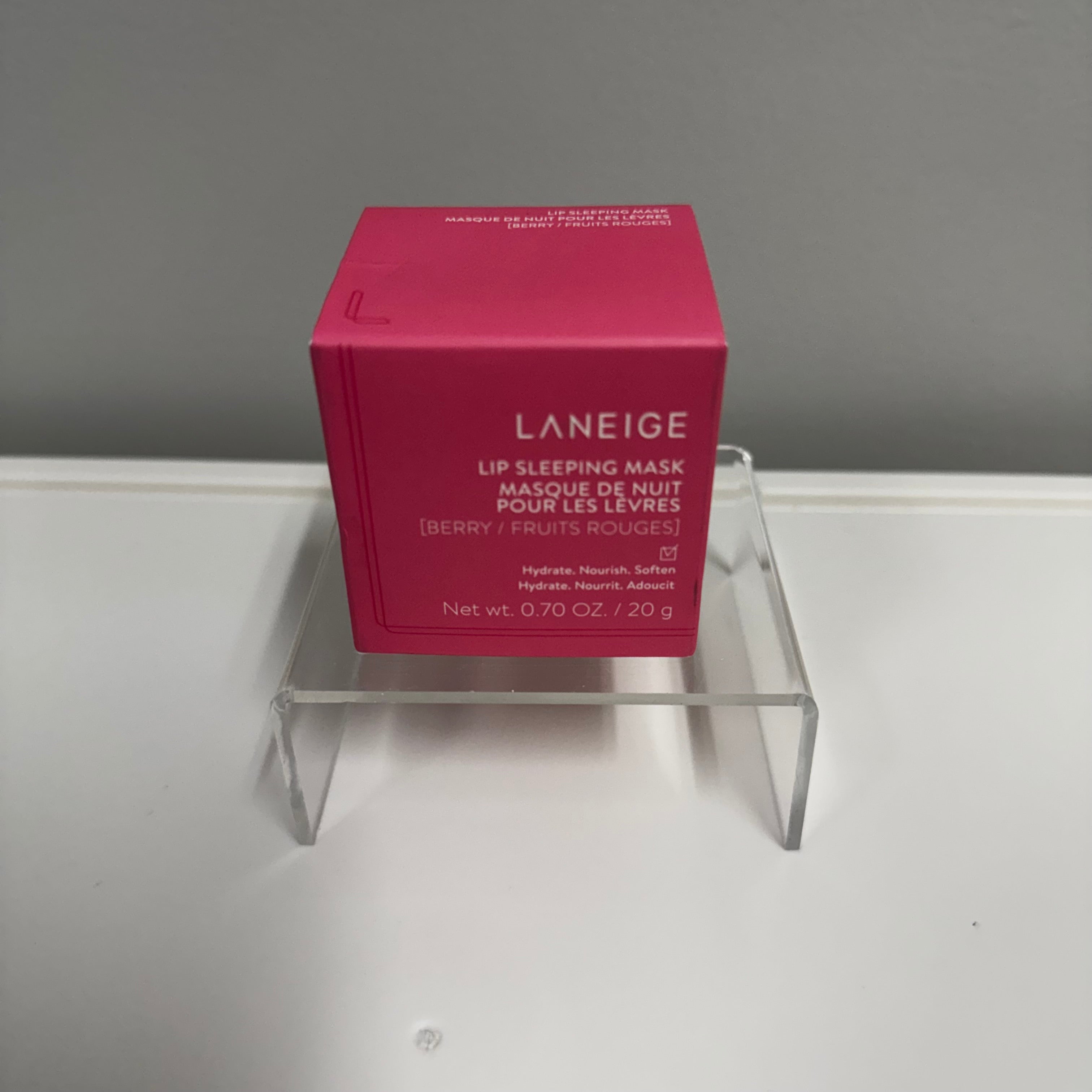 Laneige Lip Sleeping Mask in Berry (0.70 oz / 20 g).