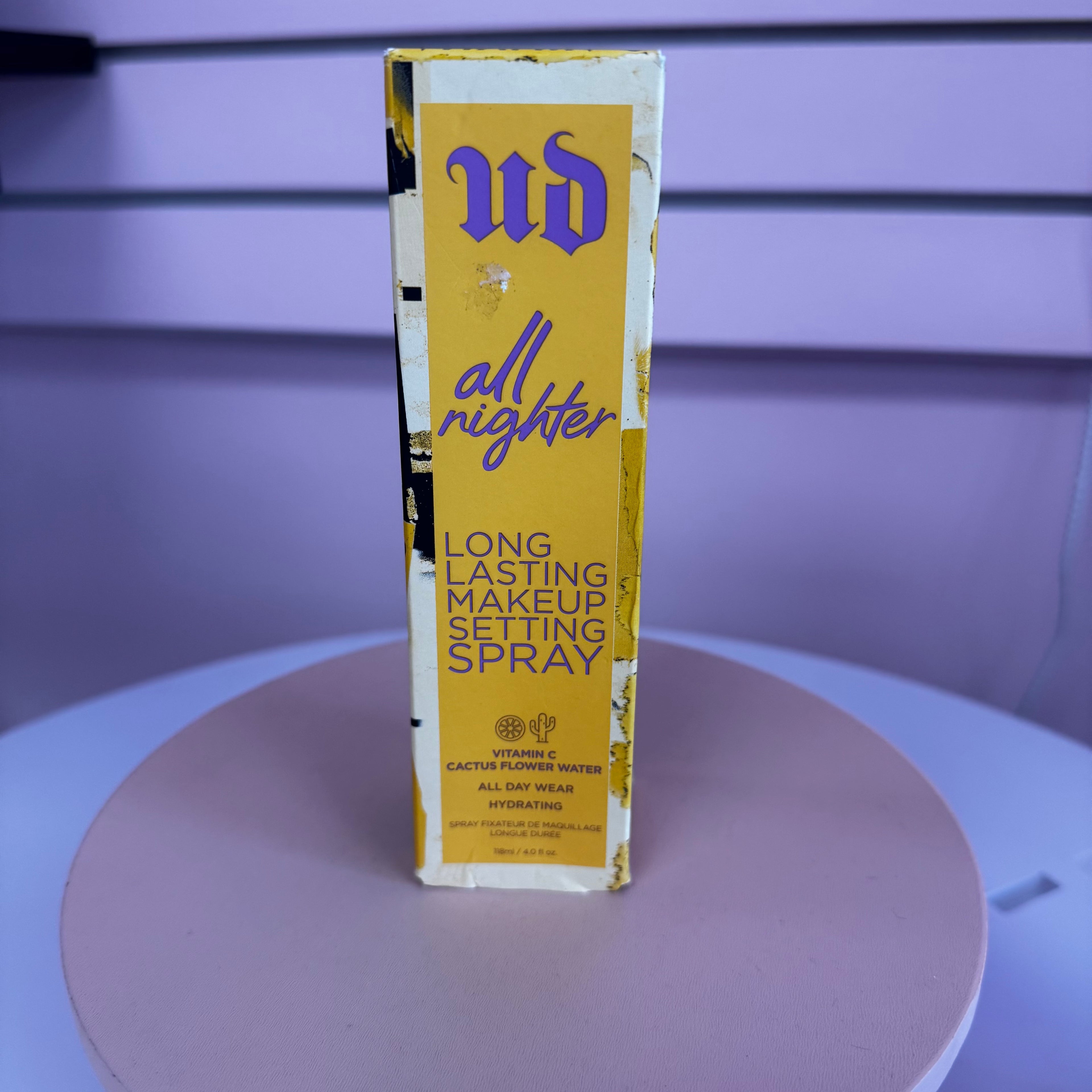 Urban Decay All Nighter Long‑Lasting Makeup Setting Spray – Vitamin C & Cactus Flower Water (4.0 fl oz / 118 mL)