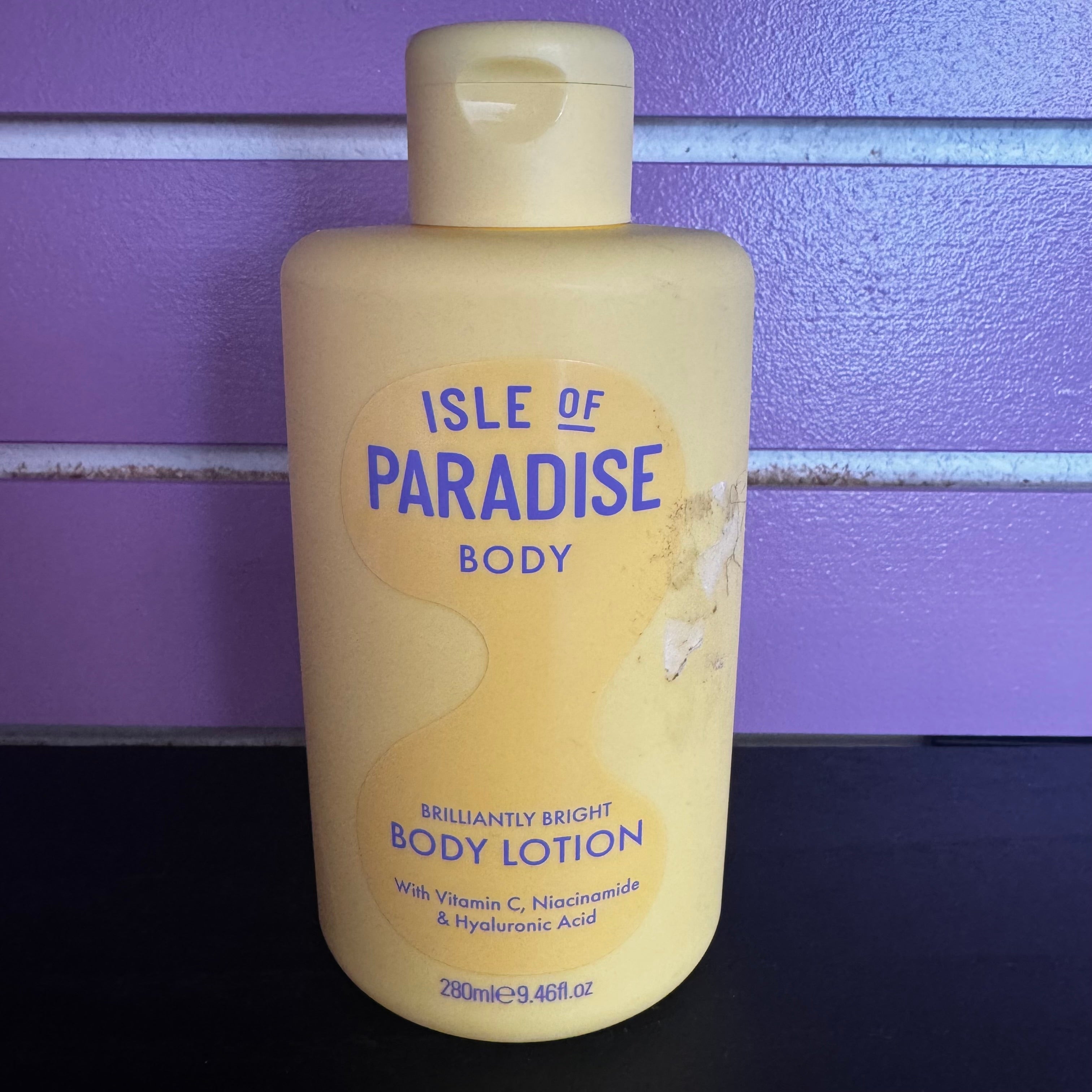 Isle of Paradise Body – Brilliantly Bright Body Lotion