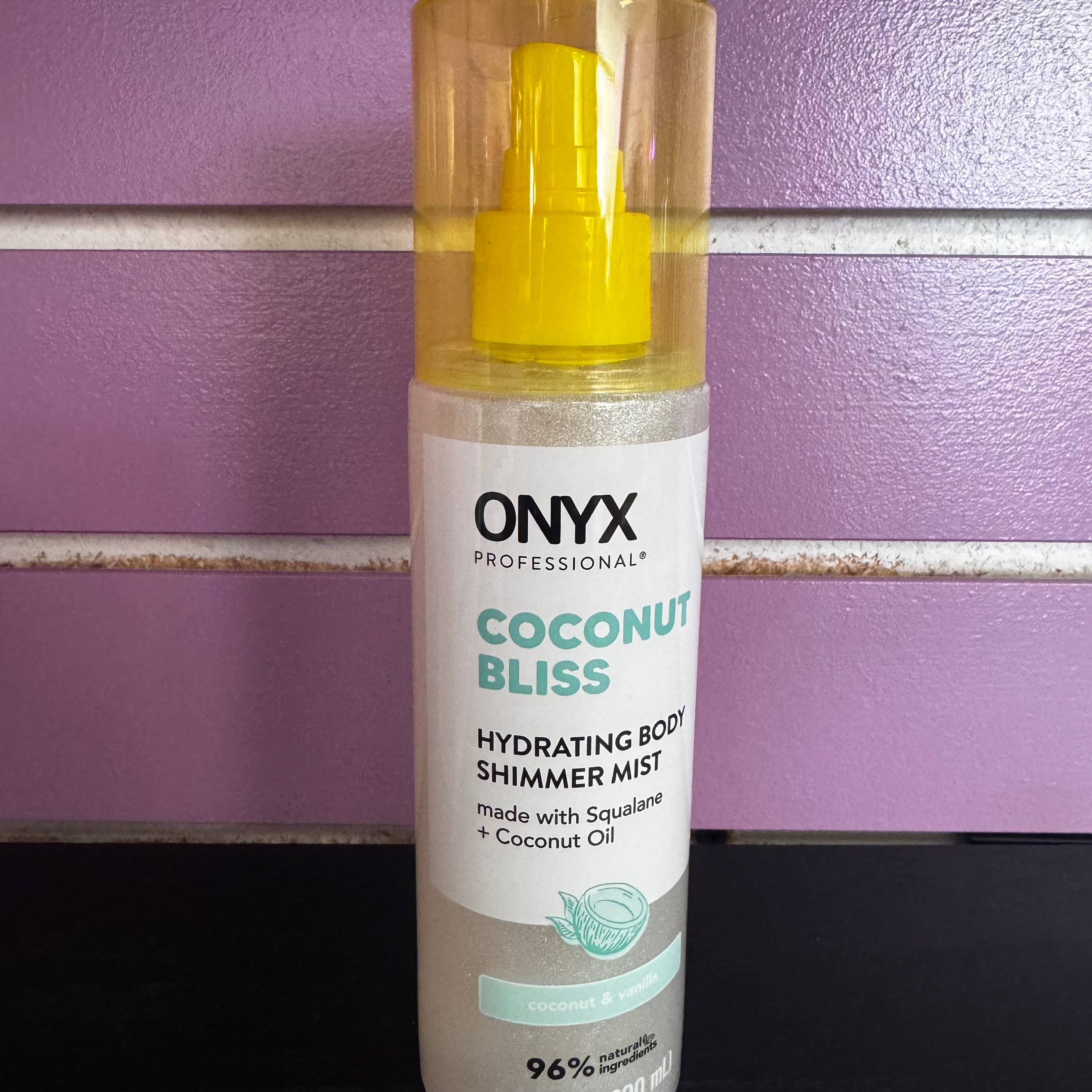 Onyx Professional – Coconut Bliss Hydrating Body Shimmer Mist