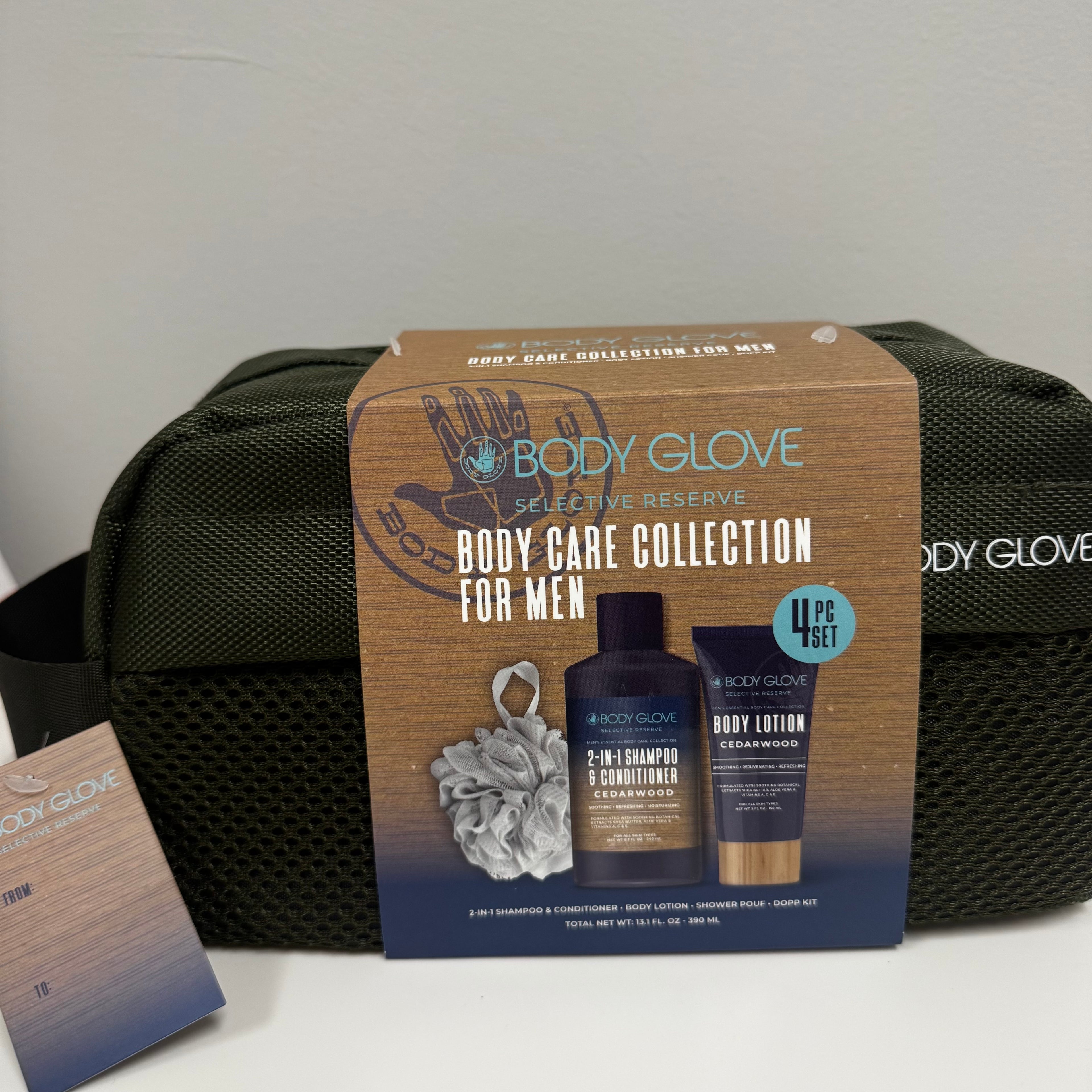 Body Glove Selective Reserve – Body Care Collection for Men (4‑Piece Set)