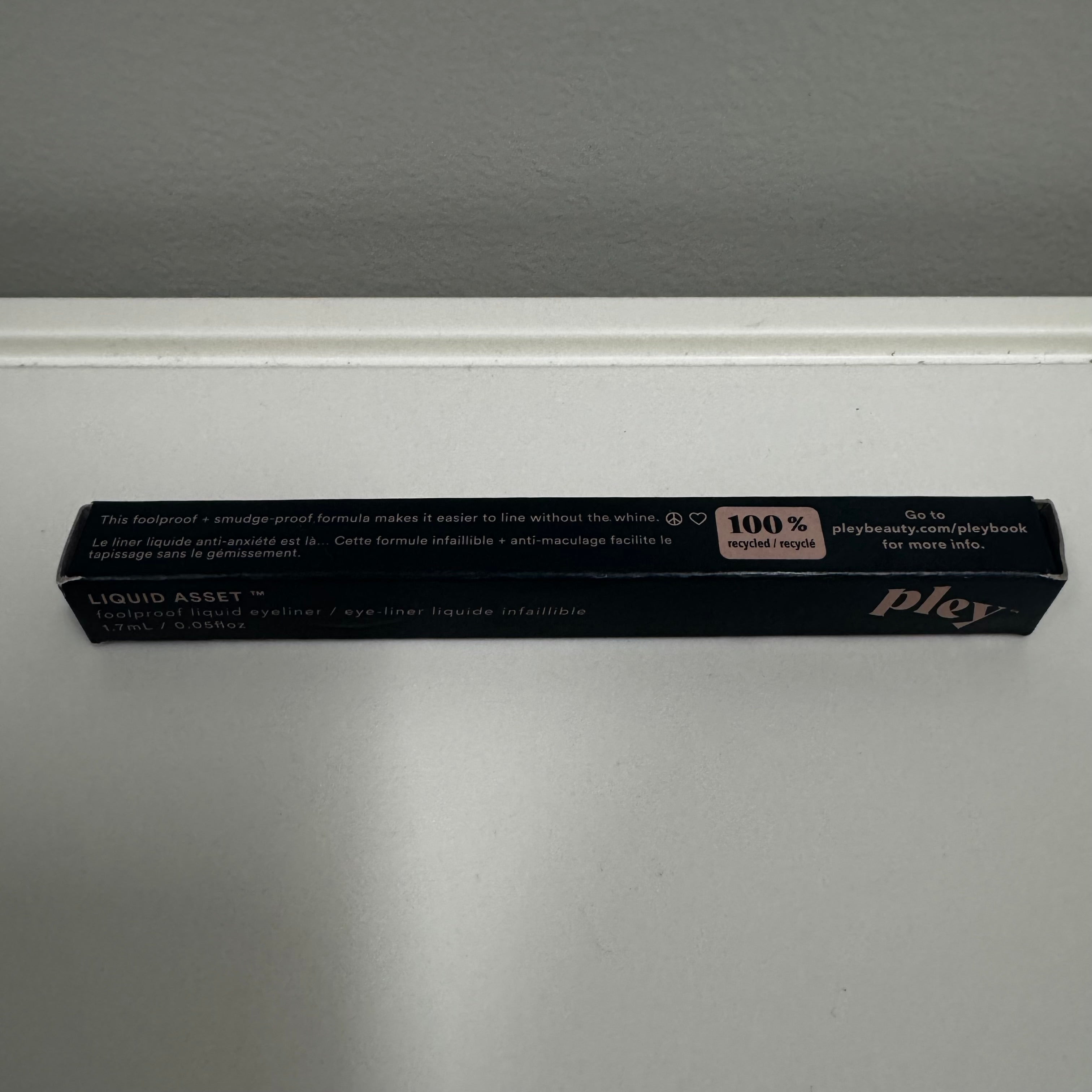 Pley Beauty – Liquid Asset Foolproof Liquid Eyeliner (1.7 mL / 0.05 fl oz)