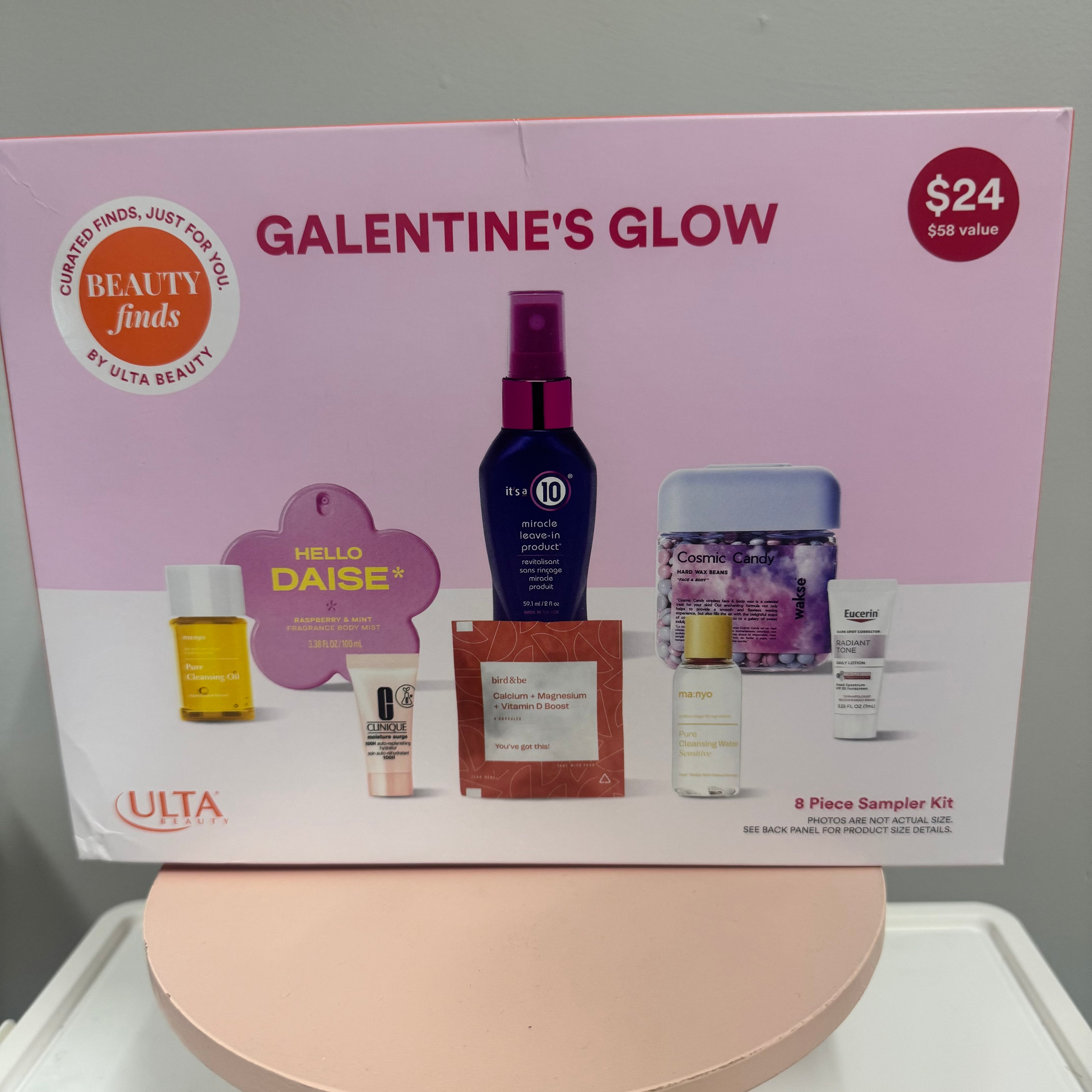 Galentine’s Glow 8‑Piece Beauty Sampler Kit by Ulta Beauty