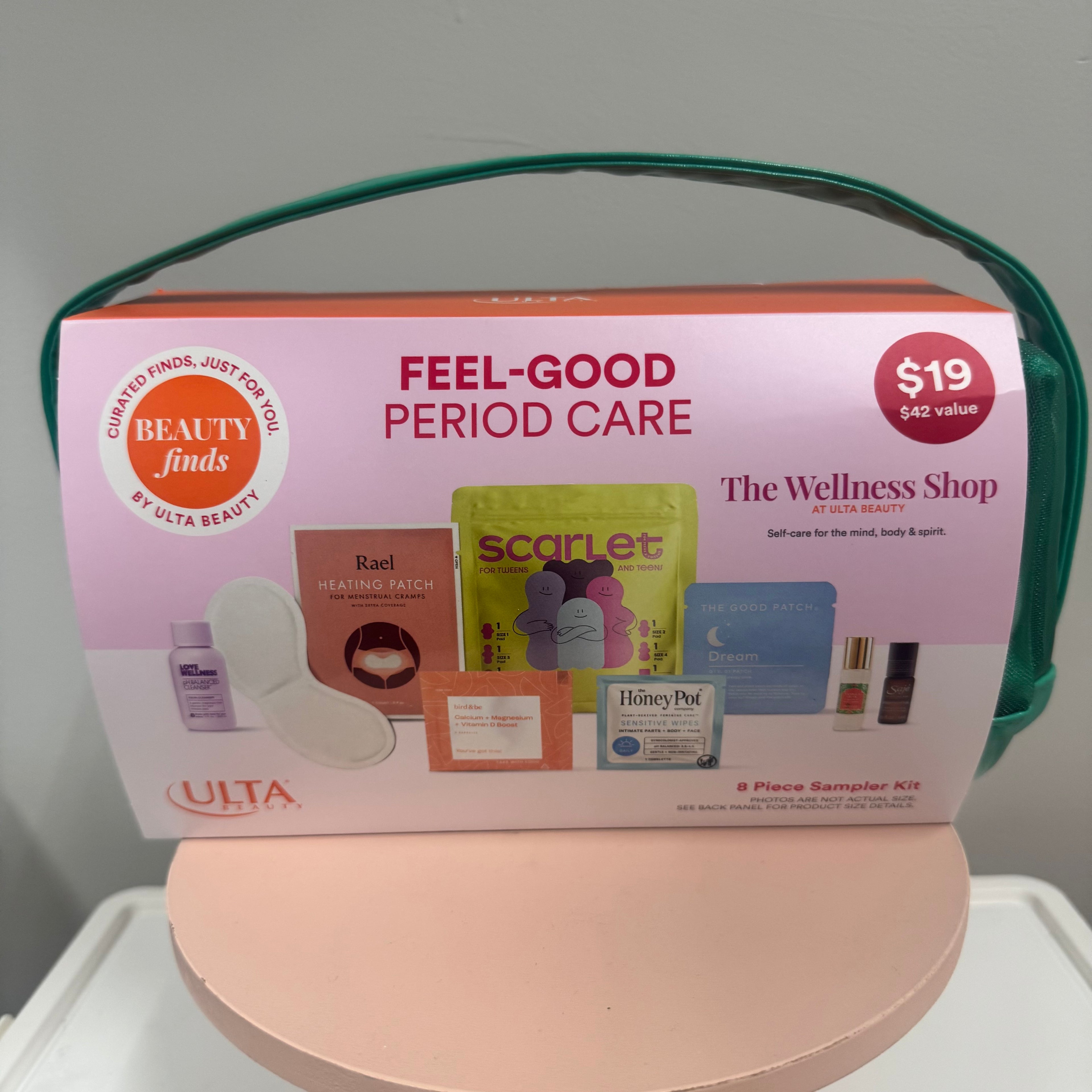 Feel‑Good Period Care 8‑Piece Wellness Sampler Kit by Ulta Beauty