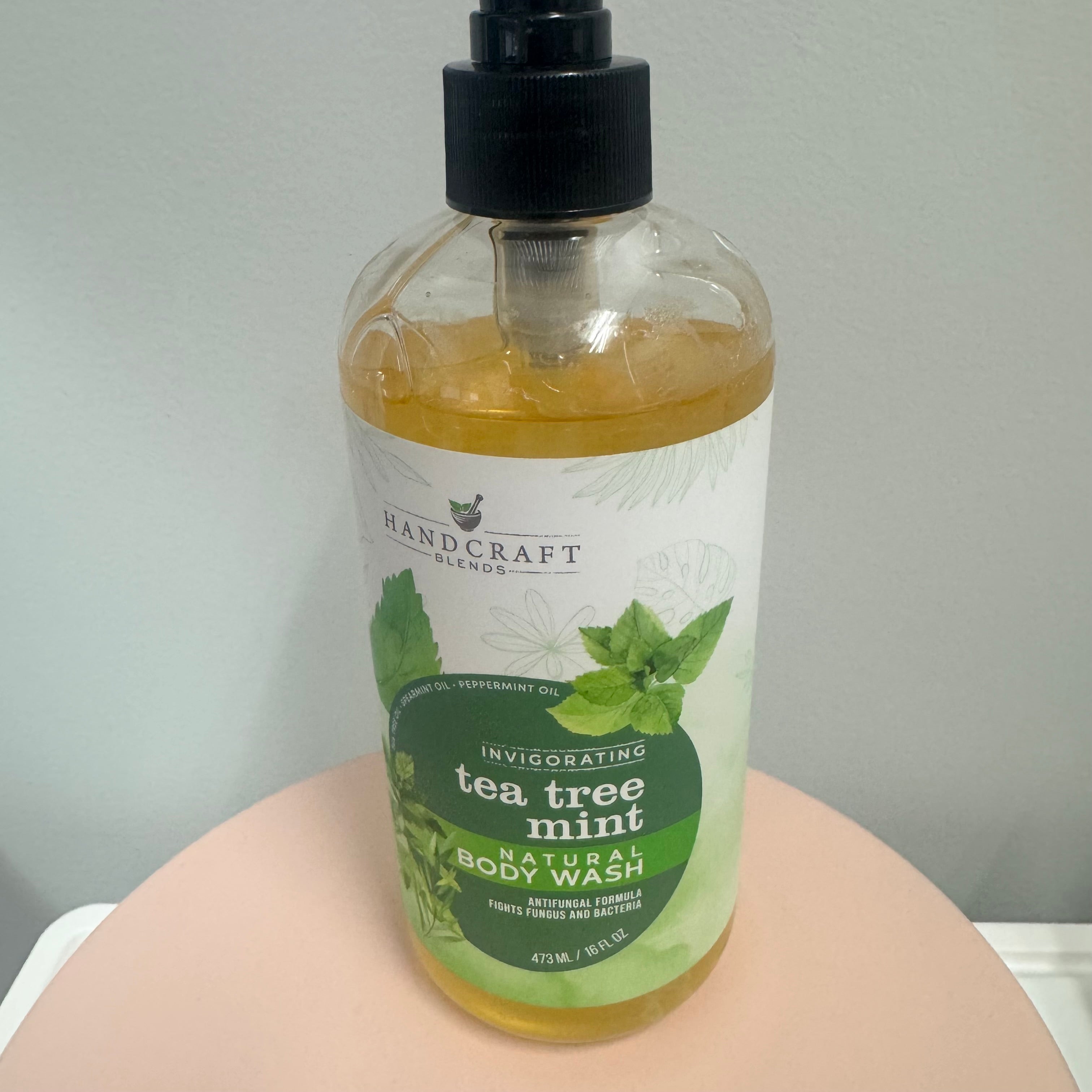 Handcraft Blends Tea Tree Mint Natural Body Wash (16 fl oz / 473 mL)