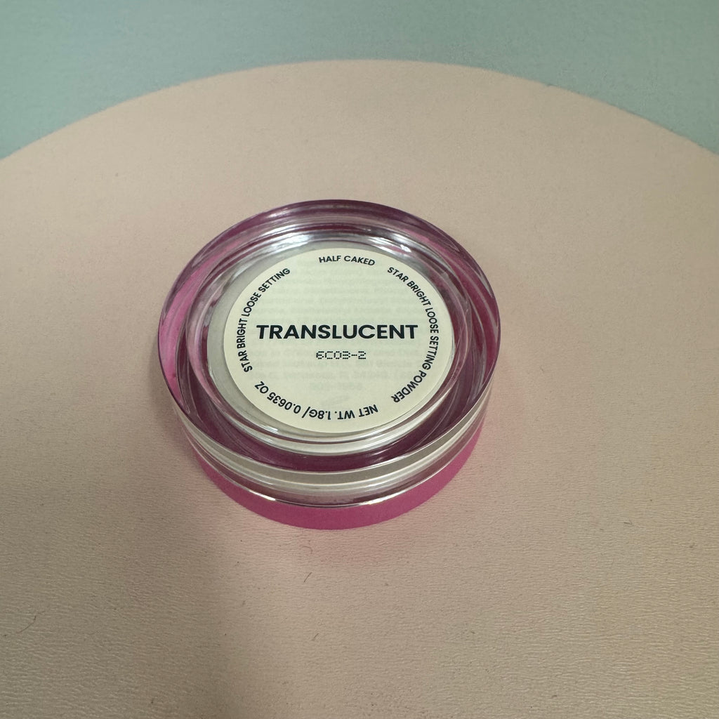 Half Caked Star Bright Loose Setting Powder – Translucent (1.18 oz / 33.5 g)
