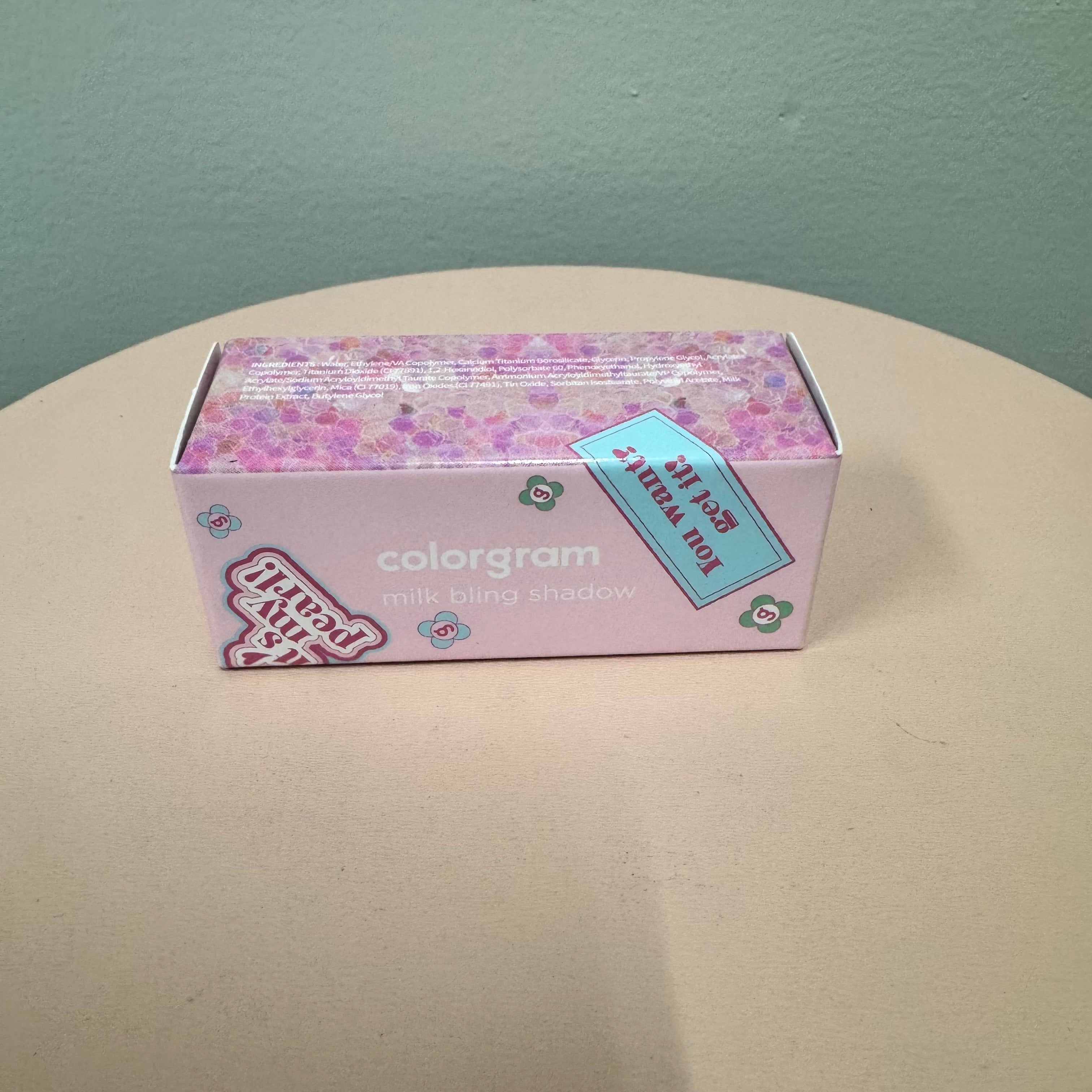 Colorgram Milk Bling Shadow – 10W Warm Eye (Glitter Liquid Eyeshadow)