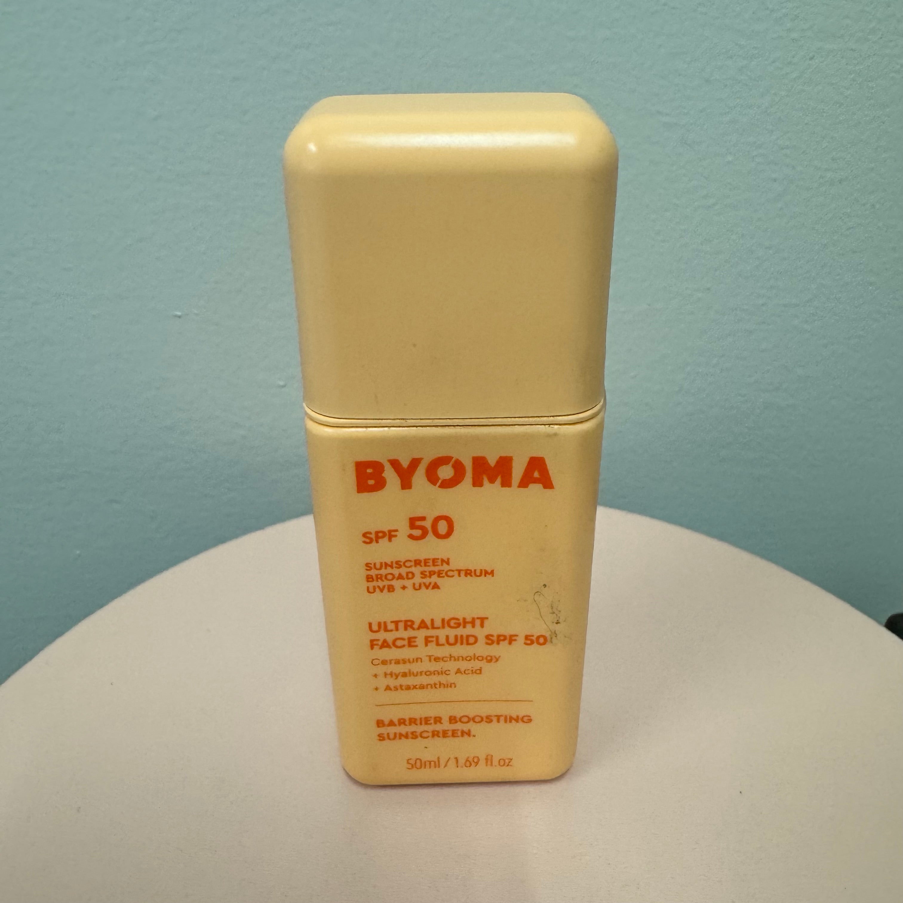 BYOMA Ultralight Face Fluid SPF 50 Sunscreen (50 mL / 1.69 fl oz)
