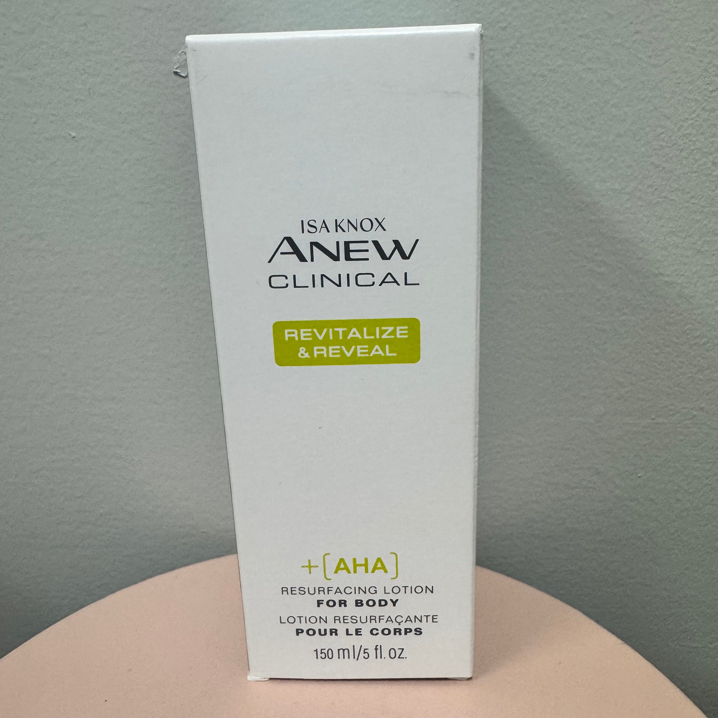Isa Knox ANEW Clinical Revitalize & Reveal Resurfacing Lotion for Body with AHA (5 fl oz / 150 mL)