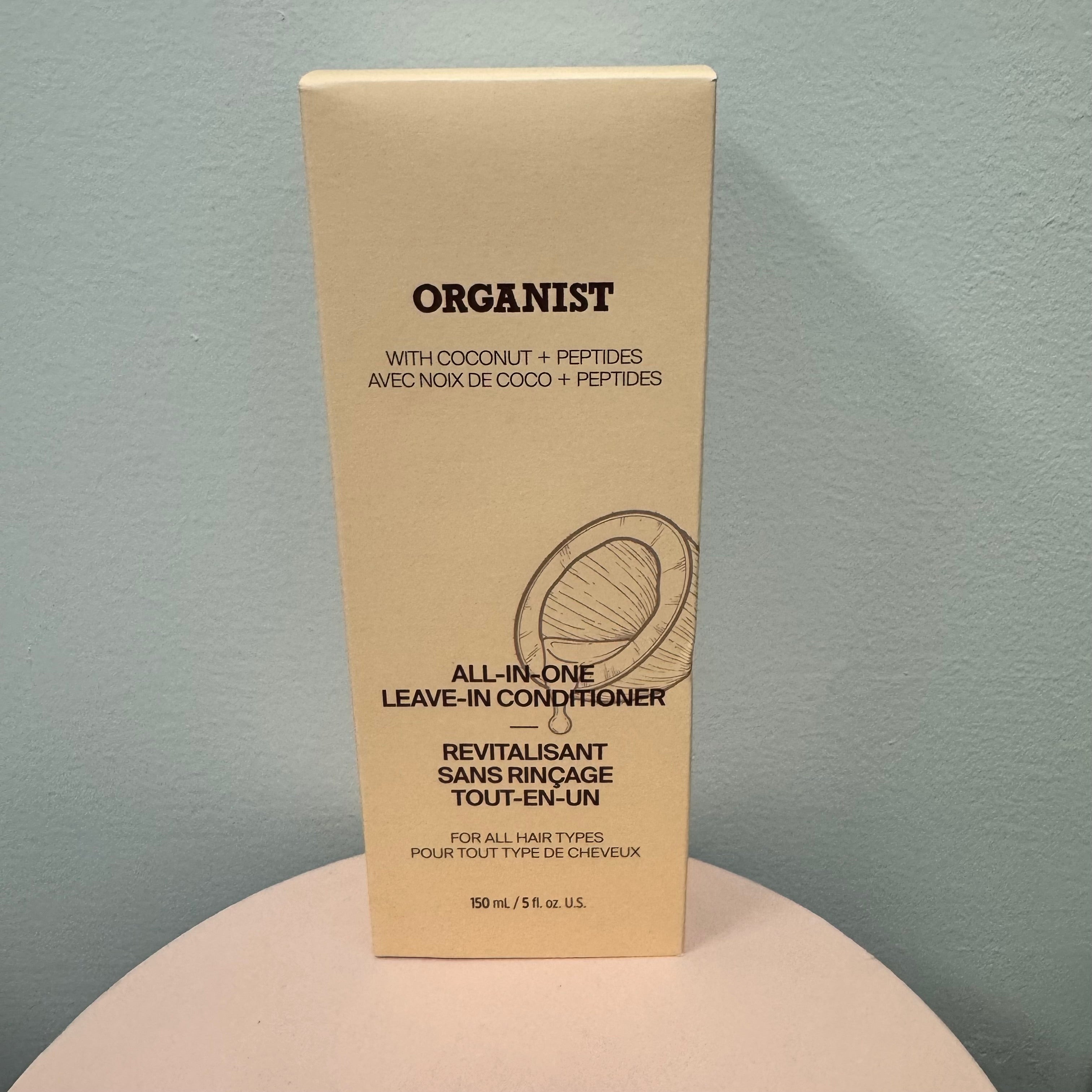 Organist All‑in‑One Leave‑In Conditioner with Coconut + Peptides (5 fl oz / 150 mL)
