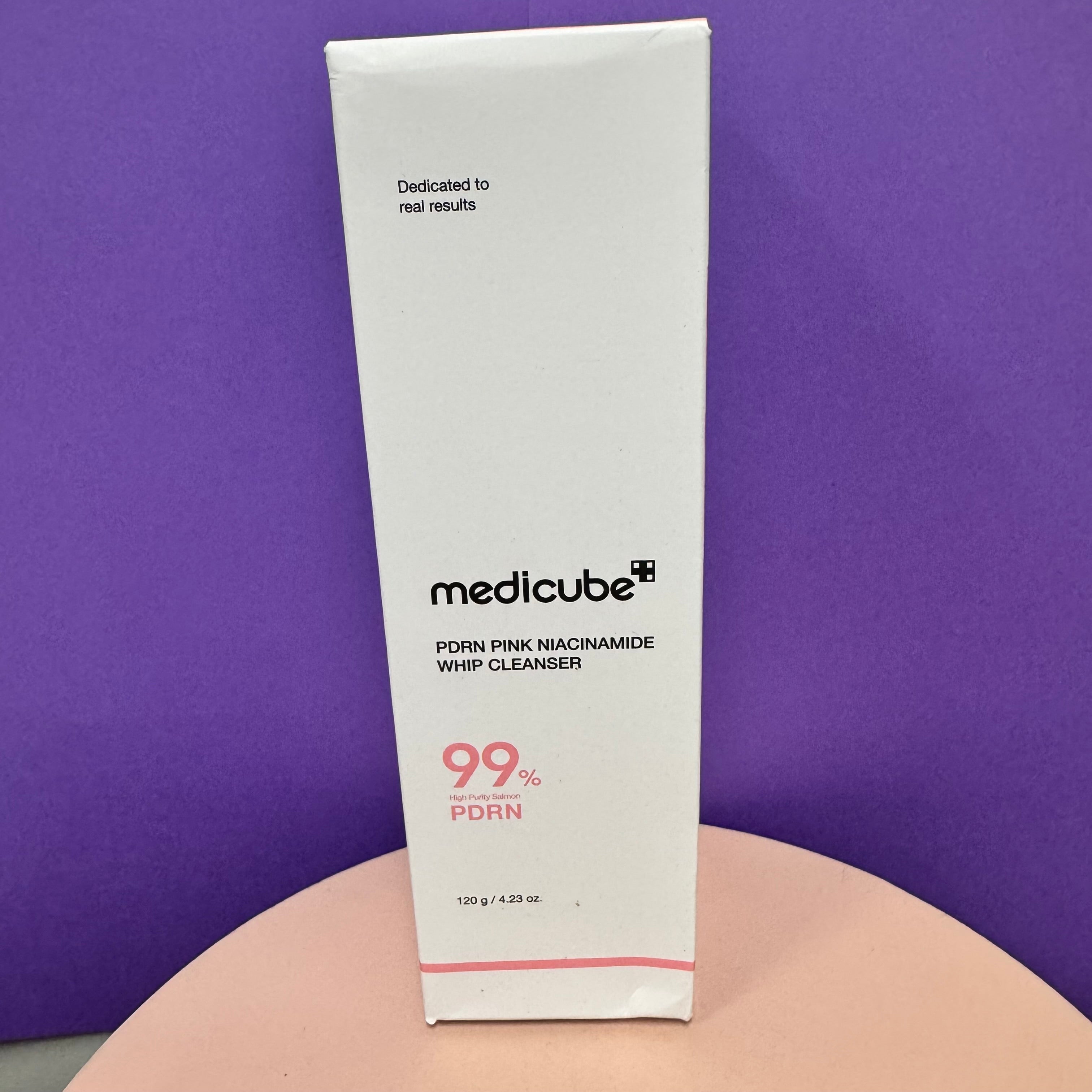 Medicube PDRN Pink Niacinamide Whip Cleanser (4.23 oz / 120 g)