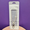 Ryan & Rose Jesus Loop (White Beaded Cross Clip)