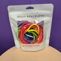 Ryan & Rose Jesus Bracelets (Set of 10 Assorted Colors)