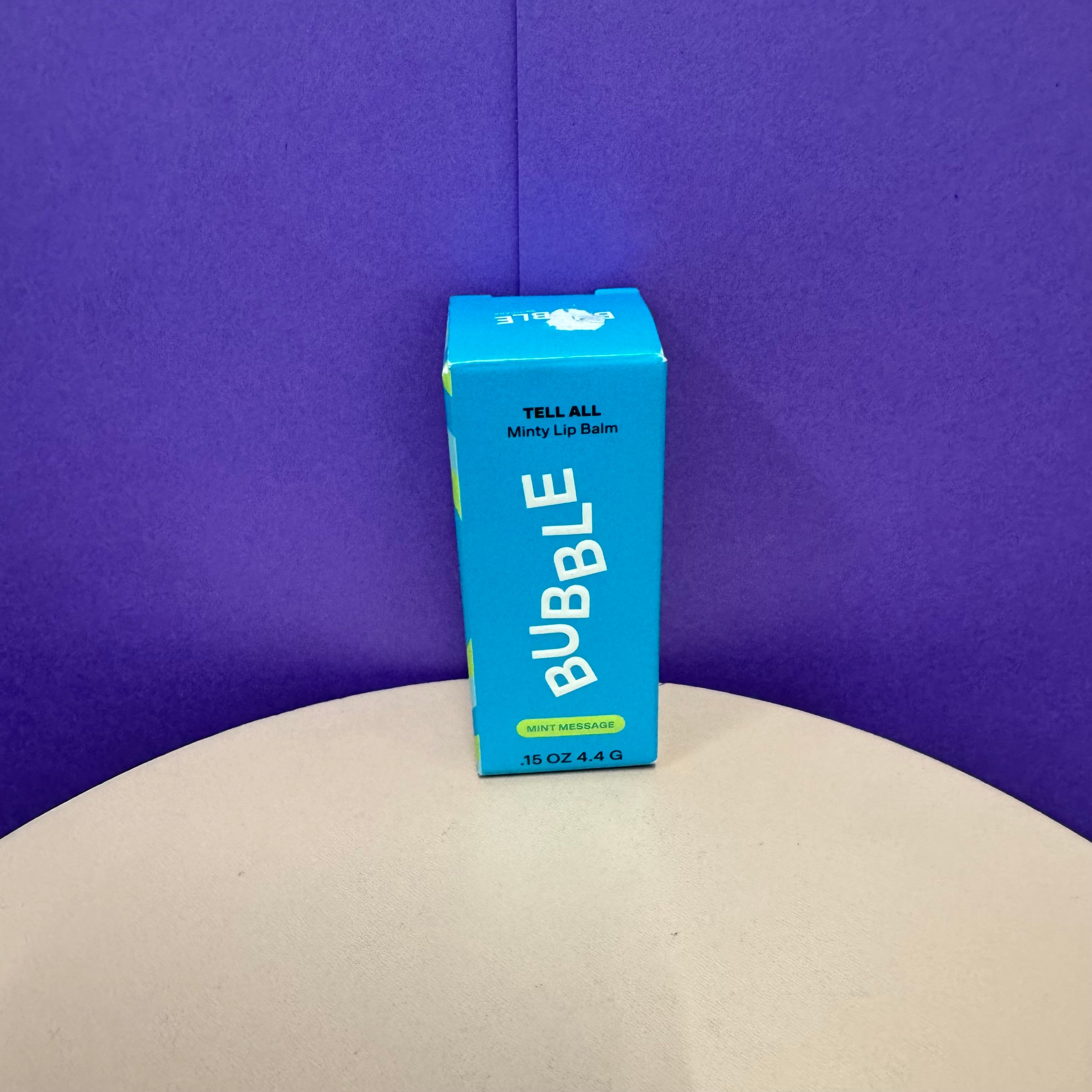 Bubble Tell All Minty Lip Balm (0.15 oz / 4.4 g)