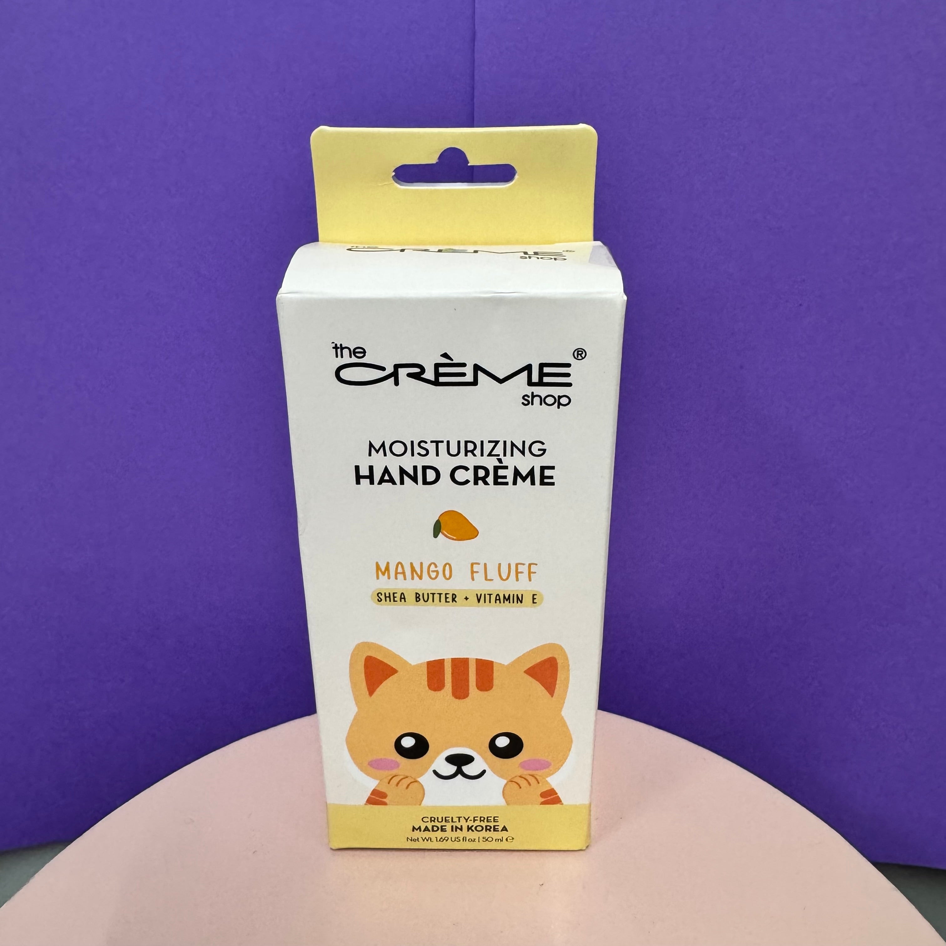 The Crème Shop Moisturizing Hand Crème – Mango Fluff (50 mL)