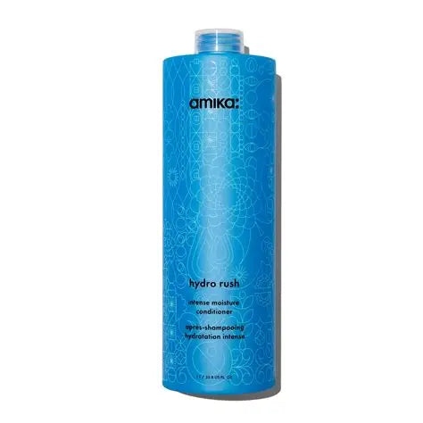 Amika Hydro Rush Instense Moisture Shampoo 33.8 oz + Free Liter Pump