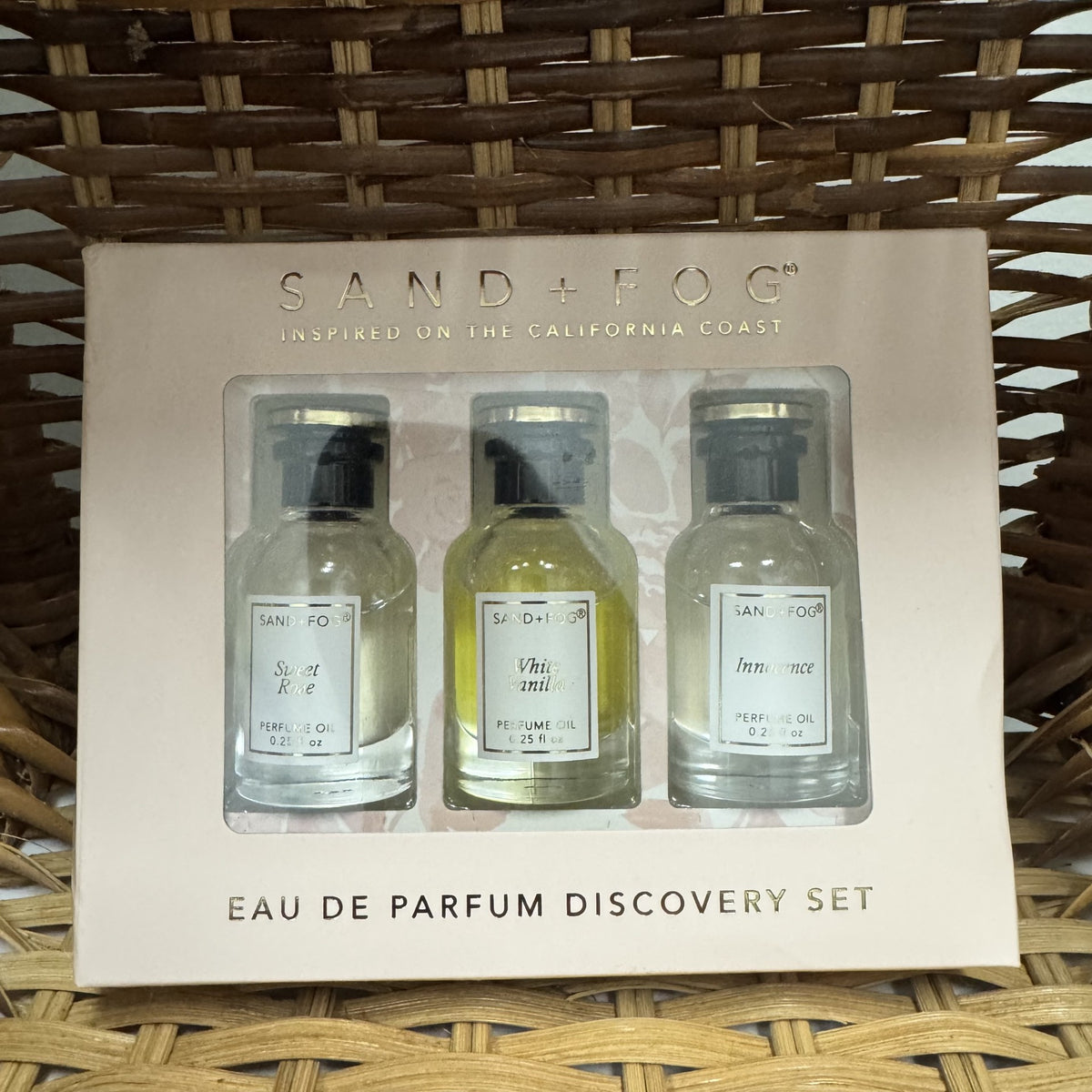 Sand + Fog Eau de Parfum Discovery Set | 3-Piece Perfume Oil Collection