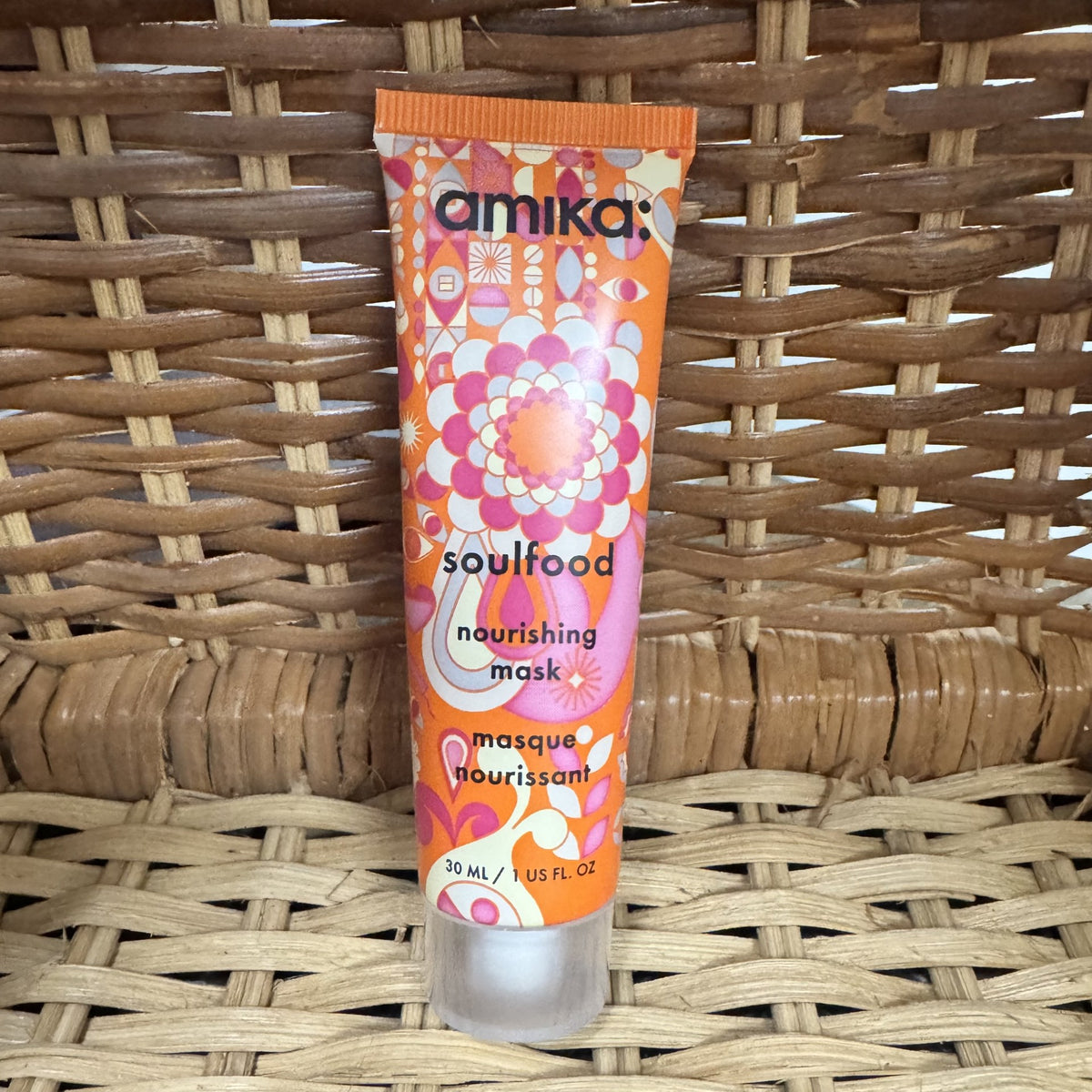 amika Soulfood Nourishing Hair Mask | Deep Conditioning Treatment | 1 oz