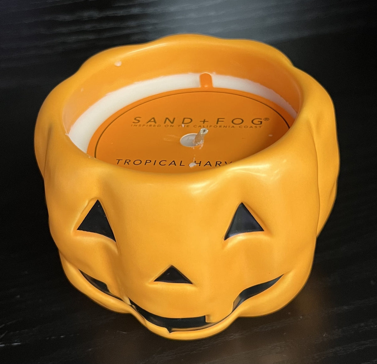 Sand + Fog Seasonal Ceramic Halloween Candle