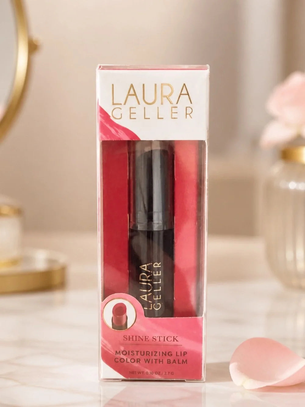 Laura Geller Shine Stick Moisturizing Lip Color with Balm