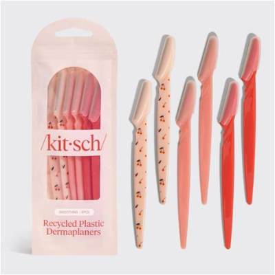 Kitsch Dermaplaning Facial Razors – 6 Piece