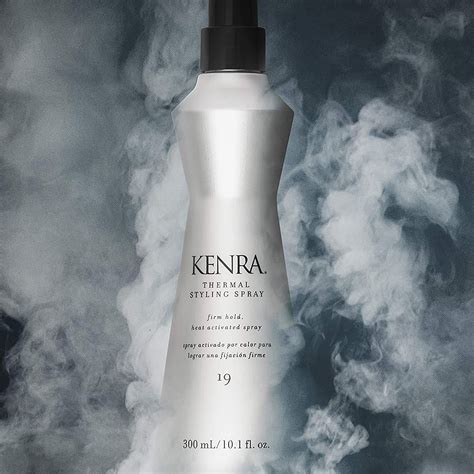 Kenra Professional Thermal Styling Spray 19 | Heat Protectant & Firm Hold Styling Spray | 10.1 oz