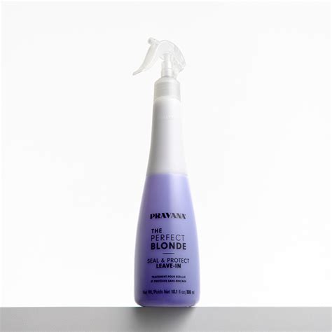 Pravana The Perfect Blonde Seal & Protect Leave-In Treatment | Blonde Toning Leave-In Spray | 10.1 oz