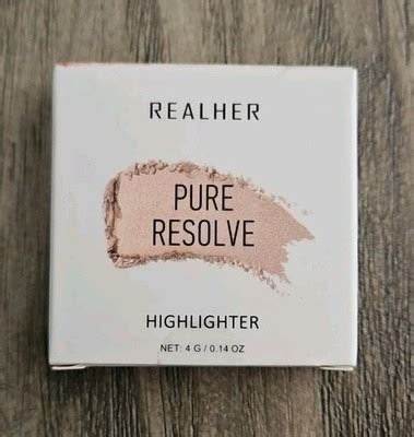 REALHER Pure Resolve Highlighter 4g (0.14 oz)
